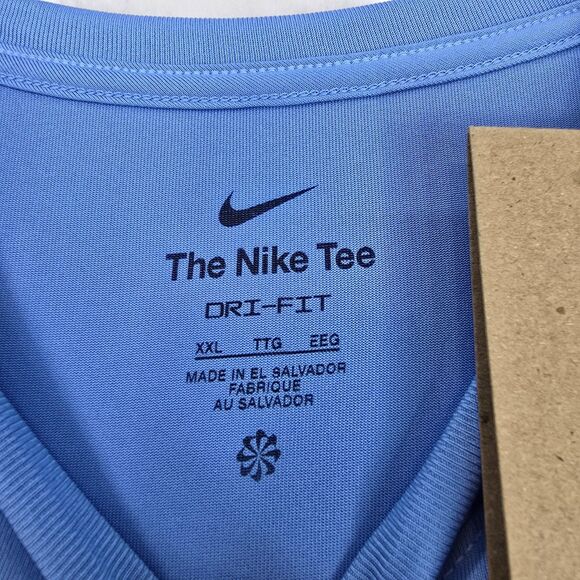 Nike Training T Shirt Men's Team Legend Long Sleeve Valor Blue Size 2XL DV7298 - Picture 6 of 13